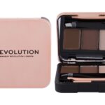 Makeup Revolution Brow Sculpt Kit Medium   3 In 1 Mini Eyebrow Set   Ideal For