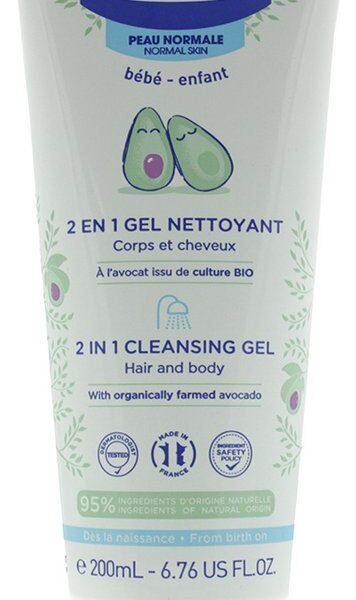 Mustela Mustela Bebe Enfant 2 In 1 Cleansing Gel For Normal Skin 200 Ml