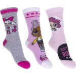 Lol Suprise 3 Paar Sokken - Maat 23/26 - Afbeelding 3
