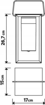 Inspire Meshy USB Oplaadbaar LED Draagbare Tafellamp Buitenlantaarn 150lm - 4000K - RVS Metalen Behuizing - Afbeelding 6