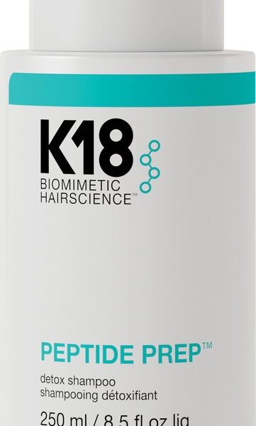 K18 Hair Peptide Prep Detox Shampoo 250 ml - Normale shampoo vrouwen - Voor Alle haartypes