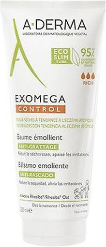 361x840-39 A-DERMA — EXOMEGA CONTROL — Jeukwerende EMOLLIËRENDE BALSEM - Afbeelding 1