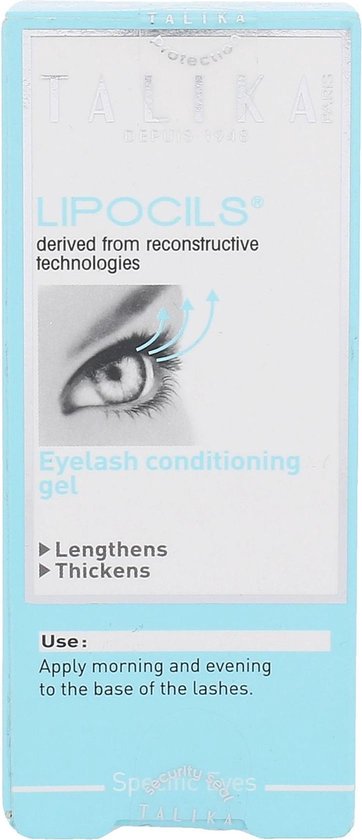 362x840-80 Talika Lipocils Eyelash Conditioning Gel 10ml Eyelashes Care - Afbeelding 1