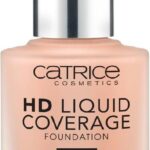 Catrice - Liquid Make-Up HD Liquid Coverage (Foundation) 30 ml 040 Warm Beige - - Afbeelding 2