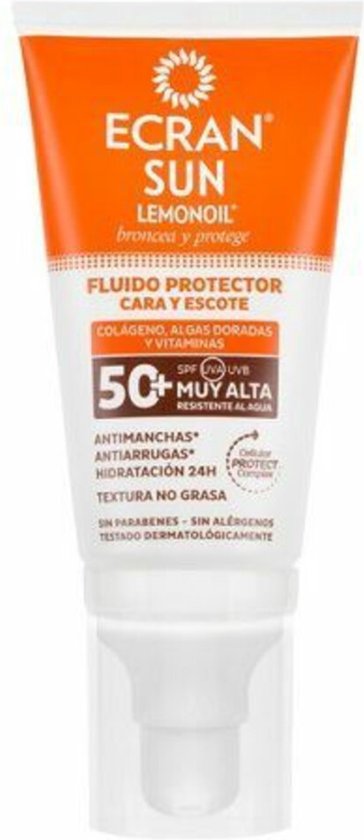 364x840-55 Gezichtszonnecrème Sun Lemonoil Ecran SPF 50 - Afbeelding 1