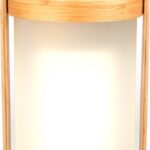 Inspire Cardea USB Oplaadbare Bamboe Tentlamp LED Sfeerverlichting - 2W - 150LM - 4000K - 32 x 14 cm