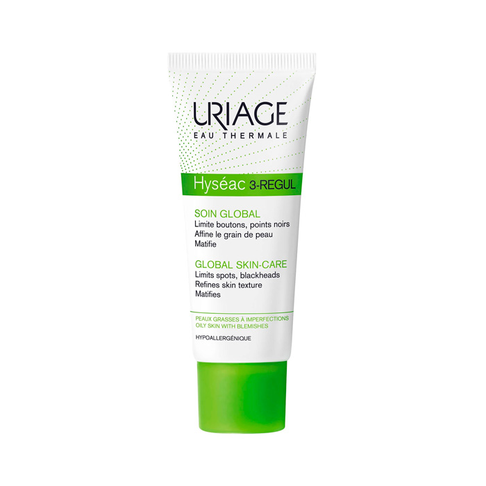 3661434009648_1 Uriage Hyseac 3-Regul Global Skin-Care 40ml - Afbeelding 1