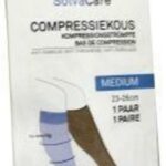 Solvacare compr.kous m. beige 1 st