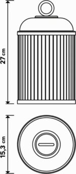 Inspire Canari USB Oplaadbaar LED Tentlamp Weerbestendige Buitenverlichting - 100lm - 4000K - Zwart - 27 x 15,3 cm - Afbeelding 5