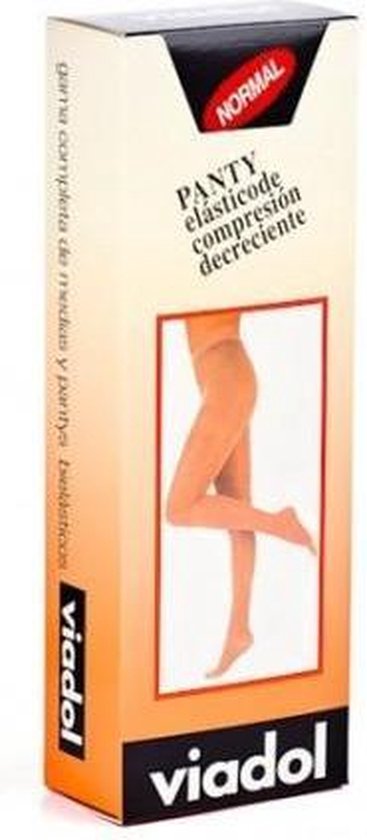 367x840-13 Viadol Medias Panty Compresia3n Normal T-reina Color Beige Prim - Afbeelding 1