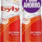 Deodorant Spray Extrem Protect Byly (2 uds)