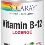 Solaray Vitamina B12 Acido Folico 1000 Mcg 90 Comp