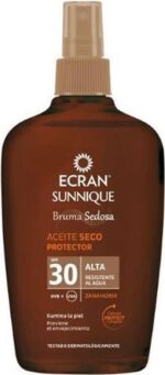 Zonnebrandolie Ecran Sunnique Broncea+ SPF 30 (100 ml) - Afbeelding 2