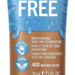 Rimmel London KIND & FREE Vegan Foundation 400 Natural Beige