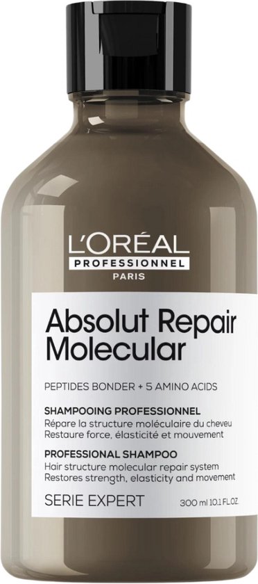 372x840-53 L'Oréal Professionnel Absolut Repair Molecular Shampoo – Professionele shampoo voor beschadigd haar – 300 ml - Afbeelding 1