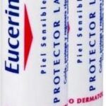 Lip balm Eucerin Protector Labial Lote 2 Units Spf 15 Pack 4,8 g