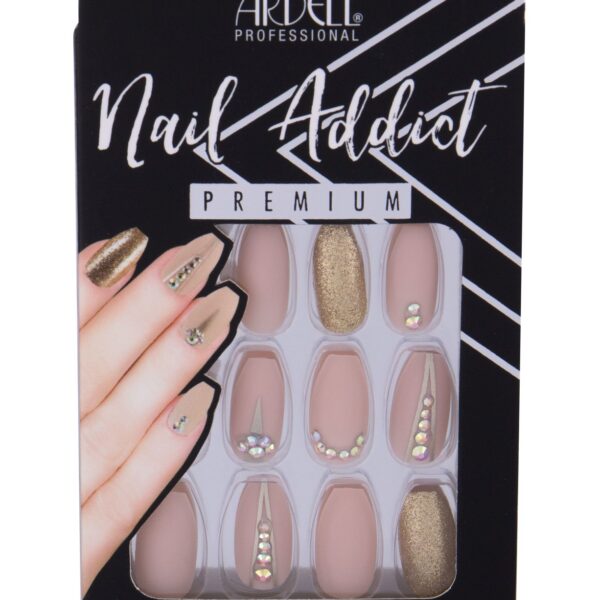 Ardell Nail Addict Nude Jeweled 1 U
