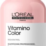 L’Oréal Professionnel Vitamino Color Shampoo – Kleurbeschermende shampoo voor gekleurd haar – Serie Expert – 300 ml