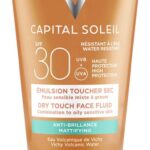 Vichy Capital Soleil SPF30 Dry Touch Zonnecrème Gemengde tot Vette Huid - Gelaat 50ml - Afbeelding 2