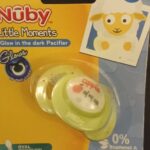 Nuby Natural Fopspeen 0-6m - Glow In The Dark