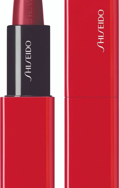 SHISEIDO - Technosatin Gel Lipstick - 411 Scarlet Cluster - 3.3 gr - lipstick