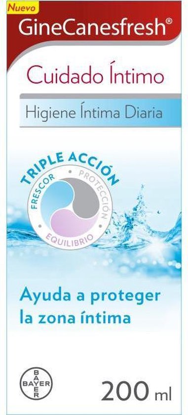 381x840-16 Ginecanesgel Gine-canesten Fresh Intimate Daily Hygiene 200ml - Afbeelding 1