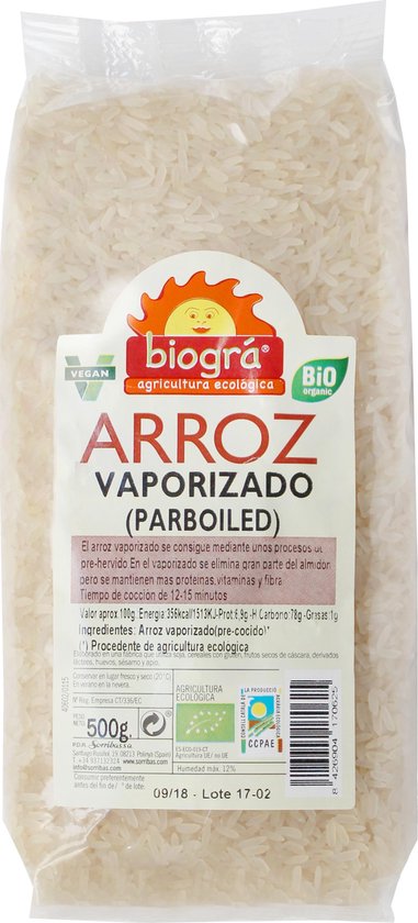 381x840-39 Biogra Arroz Vaporizado G Biogra Bio - Afbeelding 1