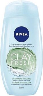 NIVEA Clay Fresh Douchegel Ginger en Basil - 250 ml - Afbeelding 4