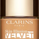 Clarins Foundation Skin Illusion Velvet Natural Matifying & Hydrating Foundation 112.3N Sandelwood