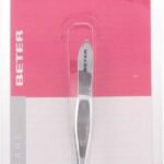 Beter - TWEEZERS with straight tip chrome plated 1 pz