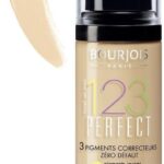 BOURJOIS 123 Perfect Foundation podk ad ujednolicaj cy 51 Light Vanilla 30ml - Afbeelding 3