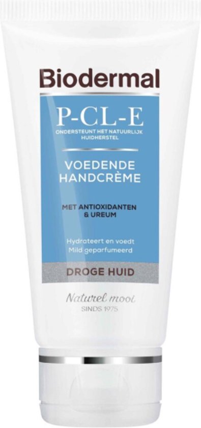 395x840 Biodermal P-CL-E Voedende Handcrème - Droge Huid - 75ml - Afbeelding 1