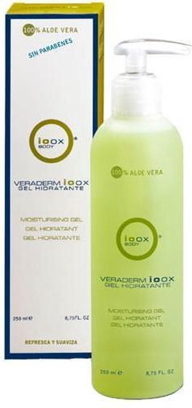 396x840-15 Ioox Aloe Vera Gel 250ml Veraderm - Afbeelding 1
