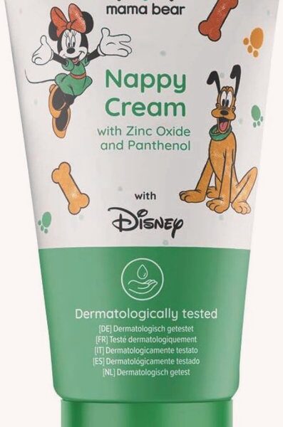 Mama Bear en Disney Baby Nappy Crème Met Zinkoxide en Pantheon - Gevoelige Huid Dermatologisch Getest - 150 ml
