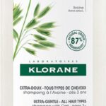 Klorane Haar Avoine Lait D'Avoine/Havermelk Shampoo Alle Haartypen 400ml - Afbeelding 2