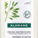 Klorane Haar Avoine Lait D'Avoine/Havermelk Shampoo Alle Haartypen 400ml - Afbeelding 3