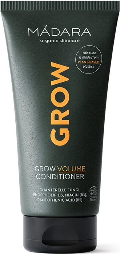 398x840-103 MÁDARA Grow Volume Conditioner 250 ml - cafeïne - zink - niacine - Afbeelding 1