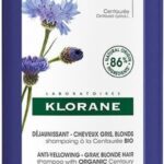 Klorane Haar Centaurée Anti-Yellow Shampoo Wit/Grijs Haar 400ml - Afbeelding 2