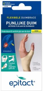 Epitact Flexibele Duimbrace Links Maat S 1ST - Afbeelding 16