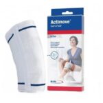 Actimove Everyday Supports Knee Support Closed Patella for Men and Women u2013 Helps with Pain Relief and Swelling u2013 For Chronic Knee Pain and Overuse Knee Injuries u2013 Left/Right Wear u2013 Beige, XLarge