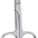 Beter Chrome Curved Nail Manicure Scissors