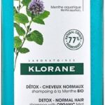 Klorane Aquatique Mint Detox Shampoo 400ml - Afbeelding 2
