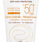 Avène Sun Protection Mineral Cream 50+ - Zonnebrand - 50 ml