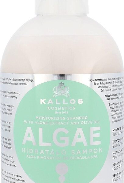 Vochtinbrengende Shampoo Kallos Cosmetics Algae 1 L