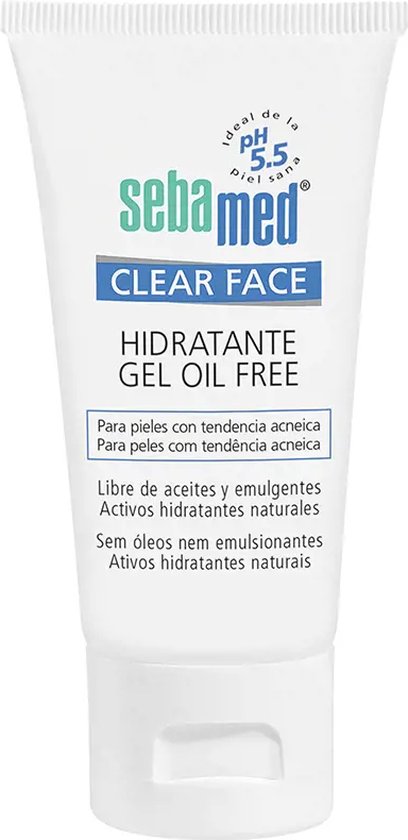 408x840-114 Vochtinbrengende Gel Sebamed Clear Face (50 ml) - Afbeelding 1