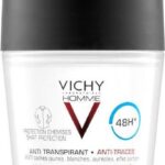 Vichy Homme 48h Antiperspirant Against White And Yellow Spots For Men 50 Ml