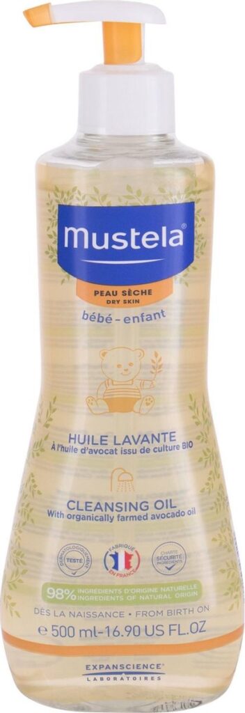Mustela - Bébé Cleansing Bath Oil - Fine Bath Oil - 500ml - Afbeelding 6