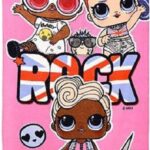 LOL Surprise handdoek - 140 x 70 cm. - L.O.L. Surprise! strandlaken