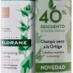A La Ortiga Sebum-regulating Dry Shampoo With Color Set 2 Pcs By Klorane 2 Pcs