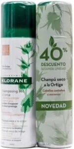 A La Ortiga Sebum-regulating Dry Shampoo With Color Set 2 Pcs By Klorane 2 Pcs